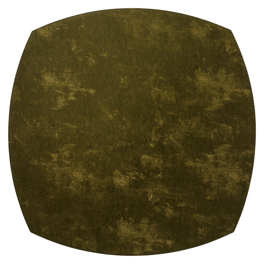 Velvet Moss 16" Placemats S/4