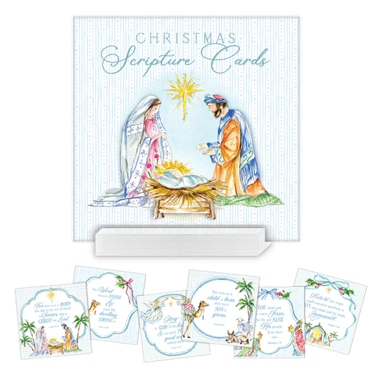 Christmas Nativity Scripture Card Set