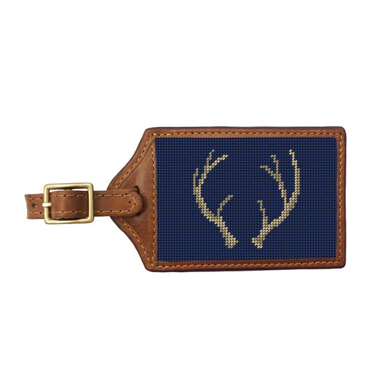 Steadfast Needlepoint Luggage Tag