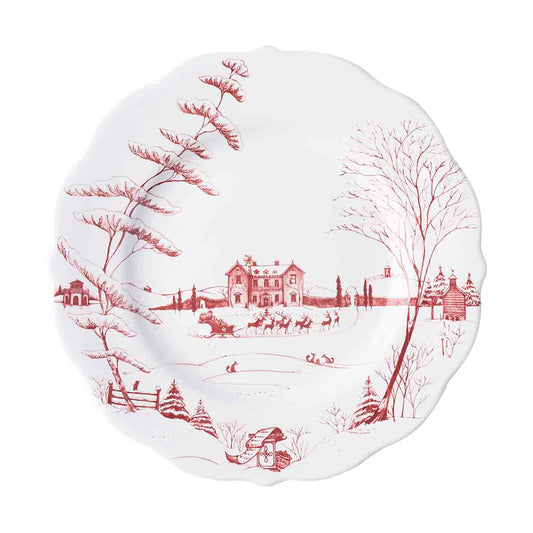 Country Estate Winter Frolic Dinner Plate