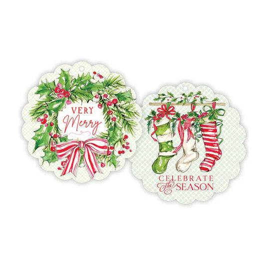 Very Merry Stockings Tags