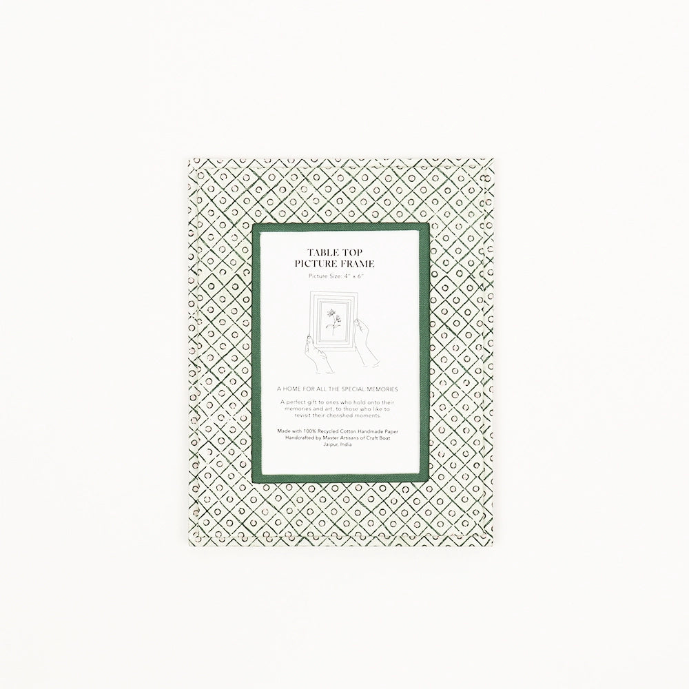 Green Dot 4x6 Frame