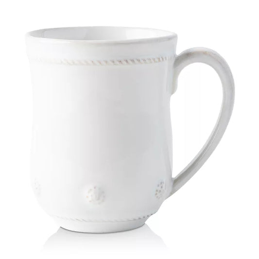 Berry & Thread Flared Mug - Whitewash