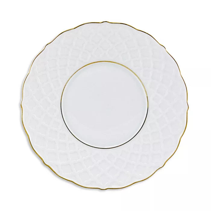 Empire White/Gold Saucer