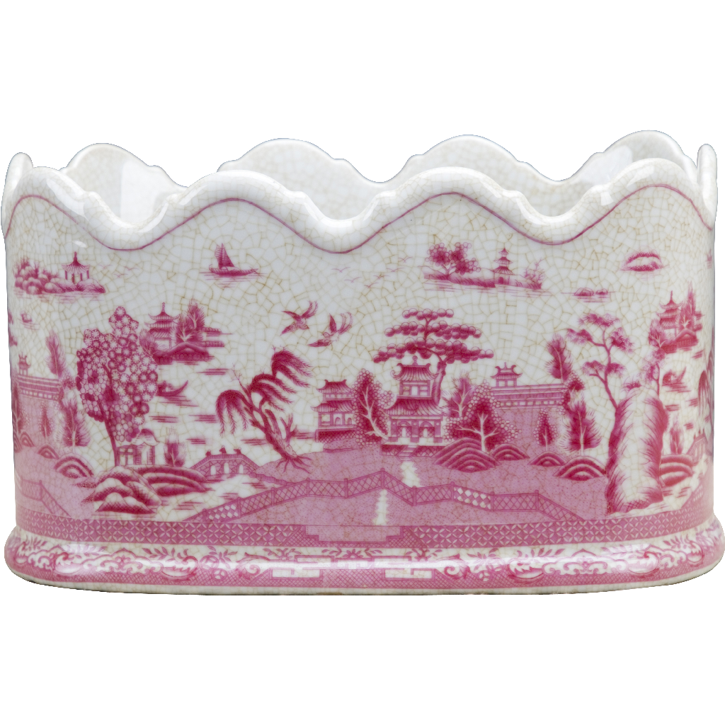 Porcelain Willow Planter