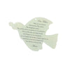 Acrylic Prayer Dove w/ the Lord's Prayer