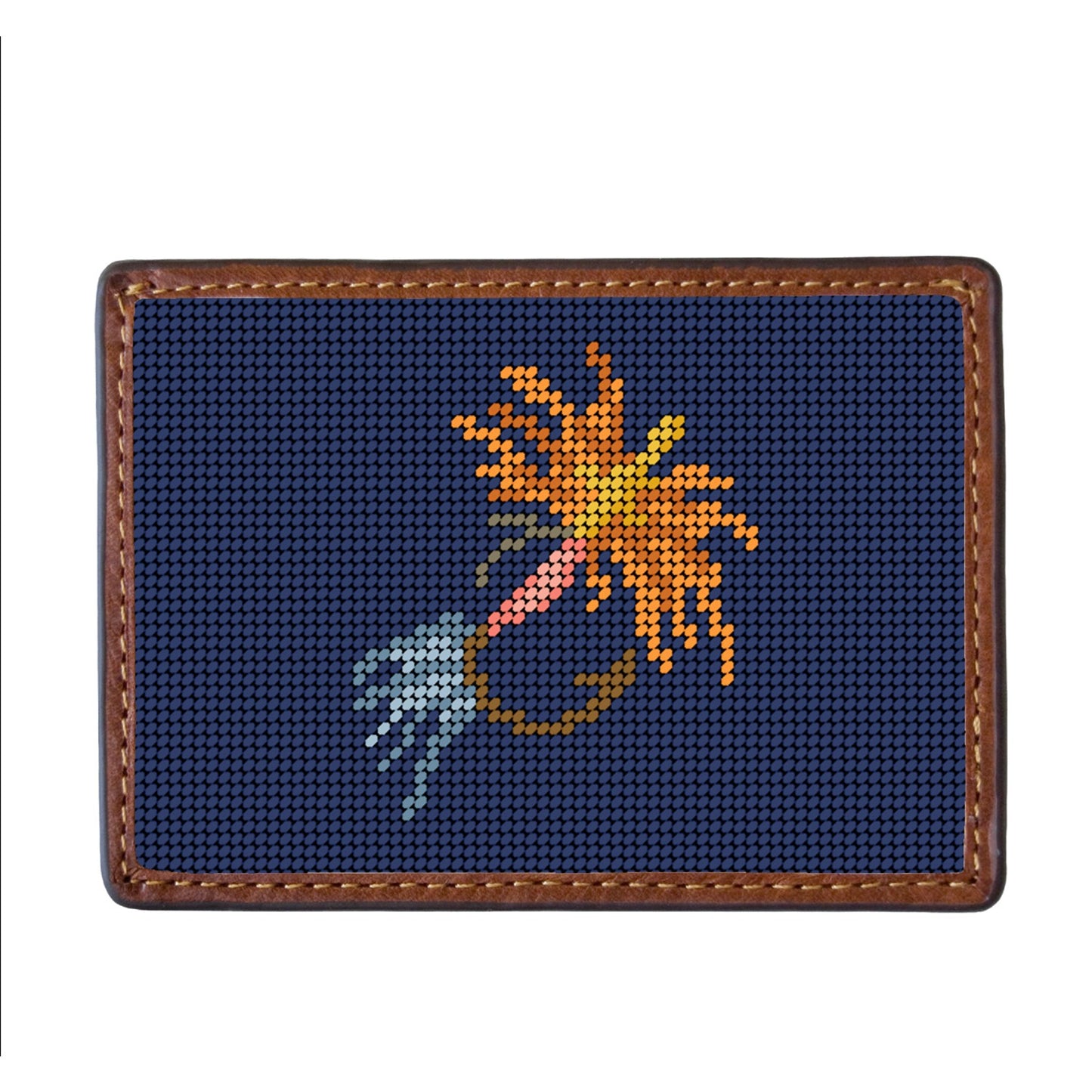 Hooked on Hope Needlepoint Credit Card Wallet