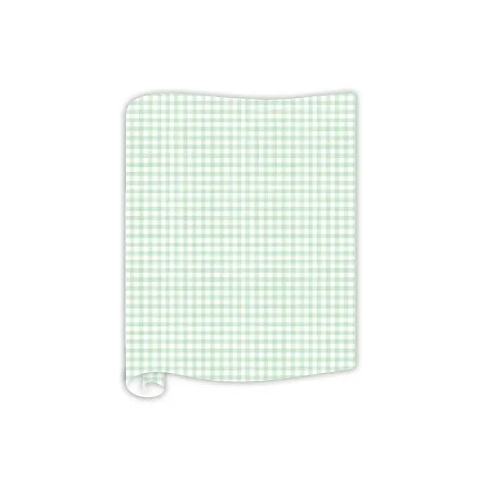 Green Gingham Table Runner