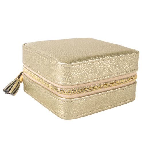 Gold Leah Travel Case
