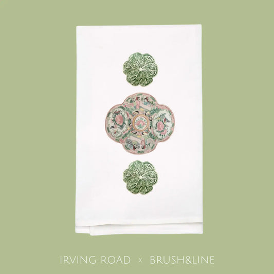 Plate Tea Towel