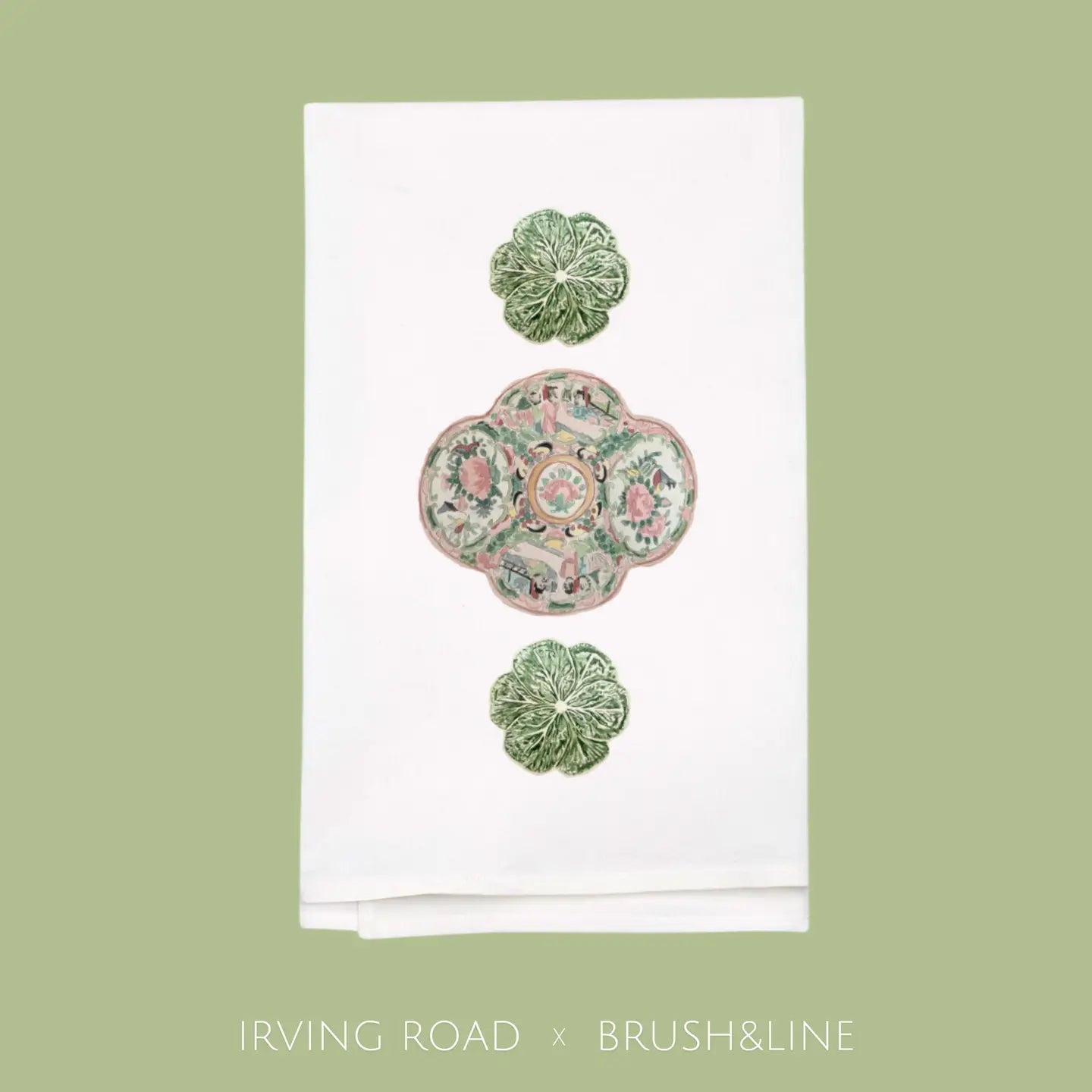 Plate Tea Towel