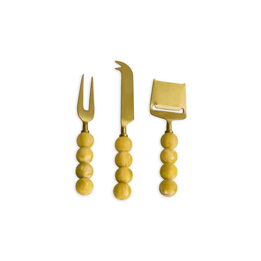 Resin Sorbet Cheese Set of 3