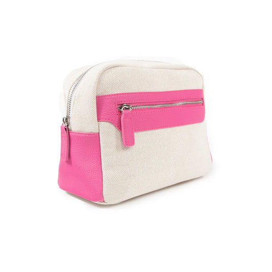 Fuchsia Capri Cosmetic Bag