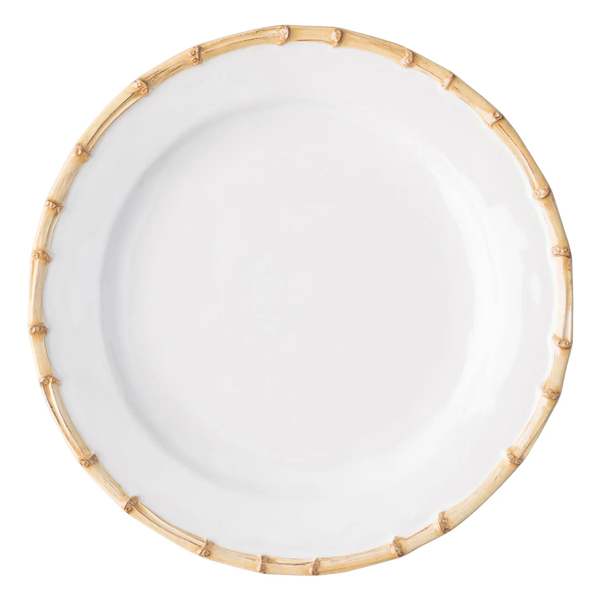 Classic Bamboo Natural Charger
