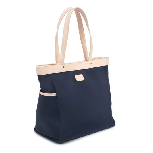 The Dakota Tote Bag w/ Monogram Navy
