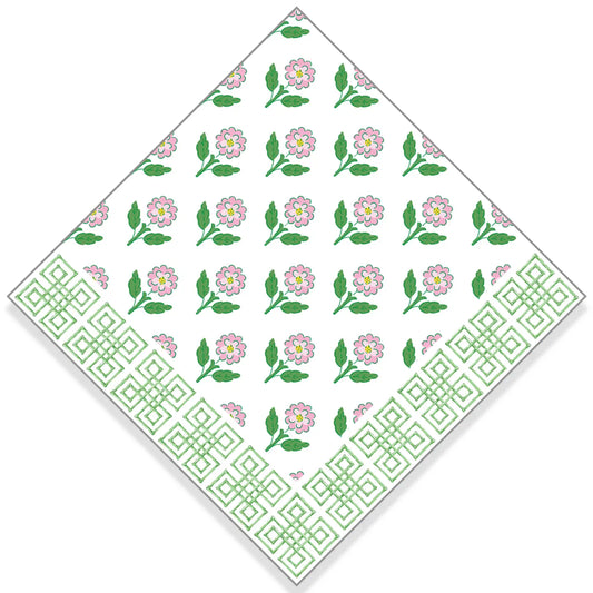 Pink Daisy Cocktail Napkins