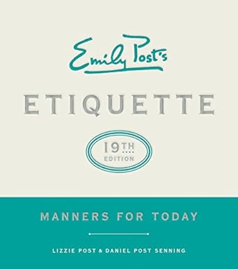 Emily Post's Etiquette Book