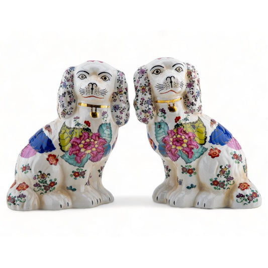Tobacco Staffordshire Dogs Medium