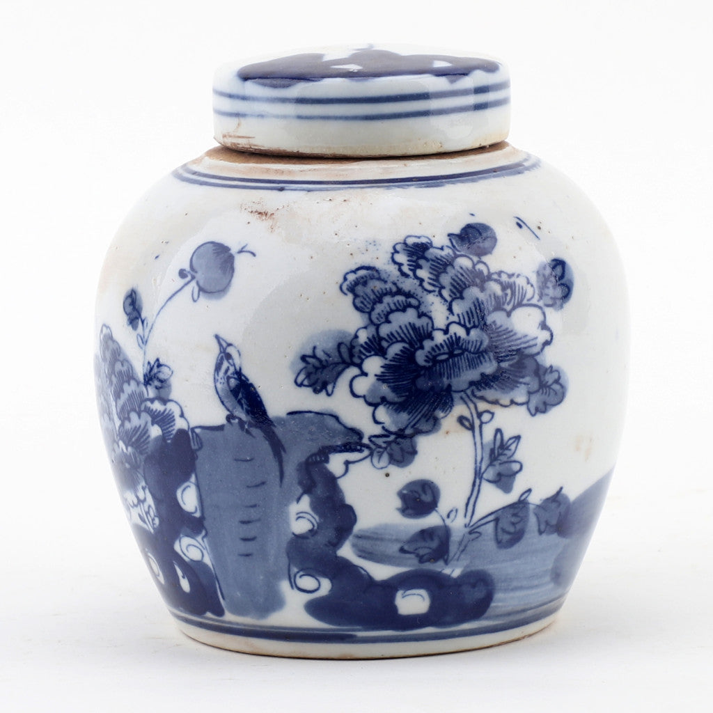 Small Bulb Floral Jar