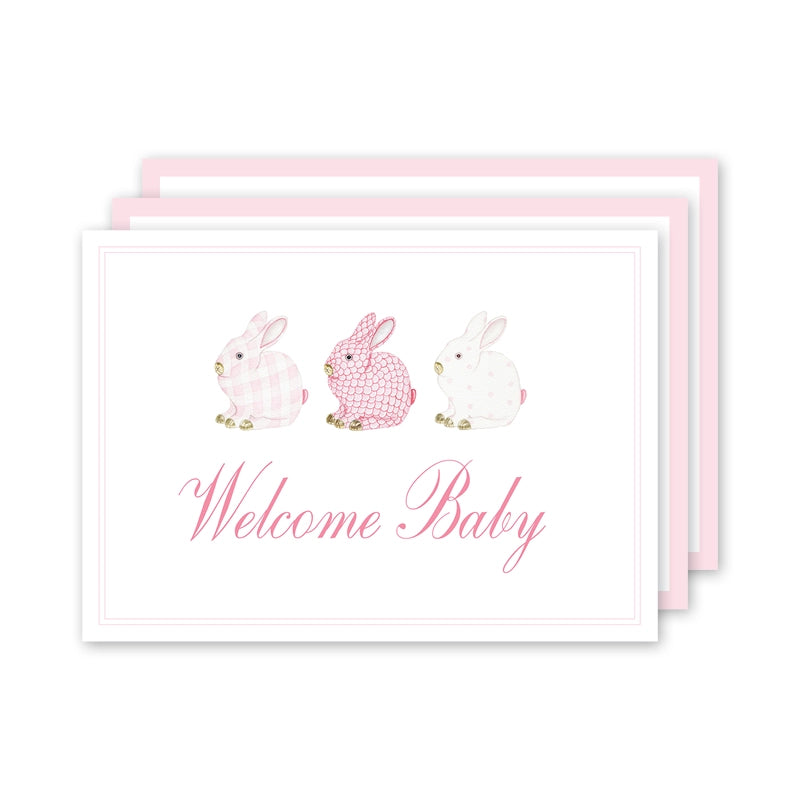 Porcelain Bunnies Milestone Cards
