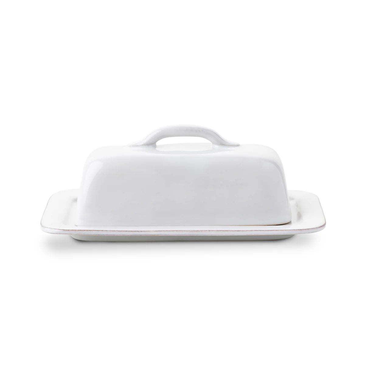 Puro Whitewash Butter Dish