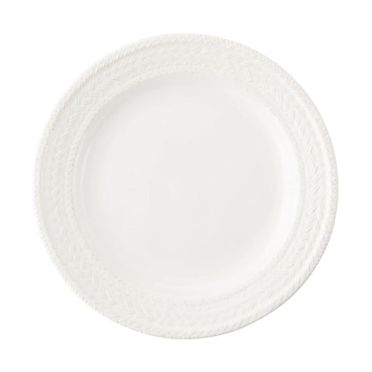 Le Panier Dinner Plate - Whitewash