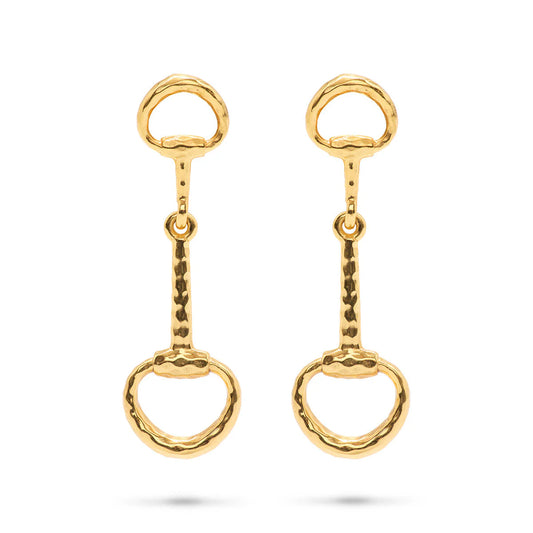 Equestrian Snaffle Bit Earrings