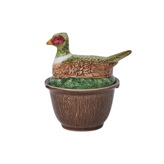 Forest Walk Pheasant Bowl with Lid Small