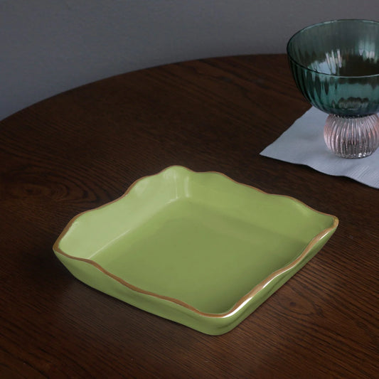 Green Soho Napkin Holder