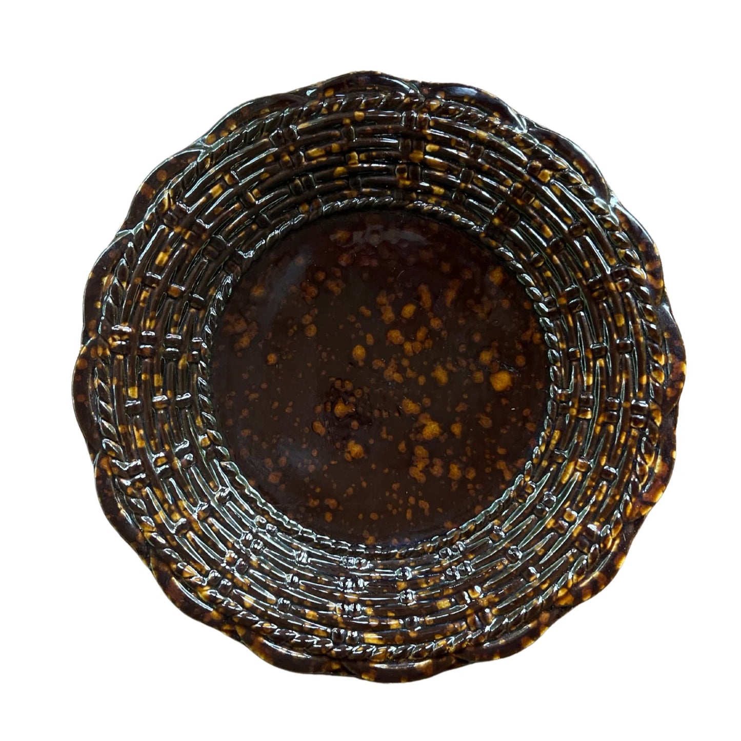 Tortoise Basket Jubilee Dinner Plate