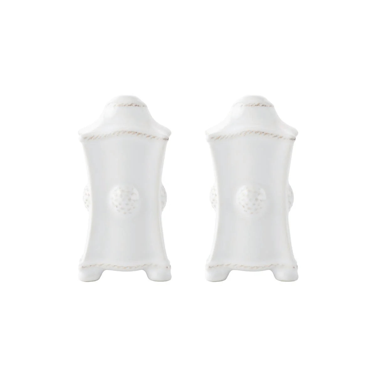 B&T Whitewash Salt and Pepper Set