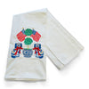 Patriotic Staffordshire Dogs Tea Towel