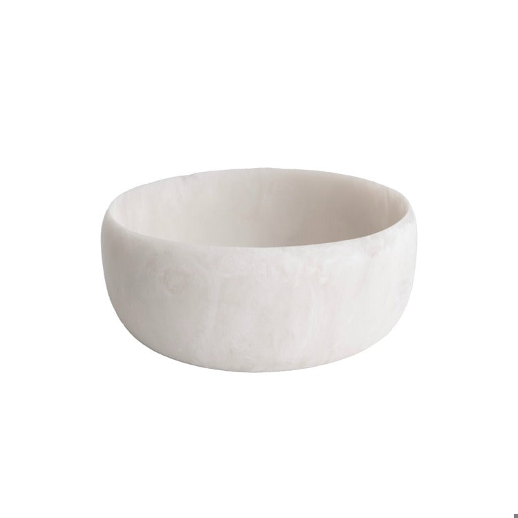 Resin Sorbet Large Round Bowl