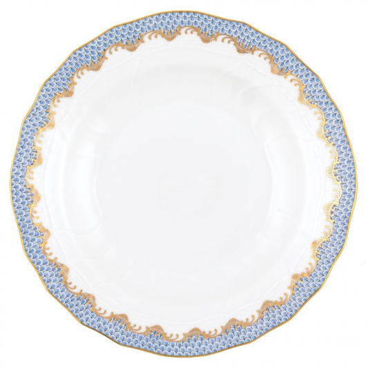 Fish Scale Light Blue Dessert