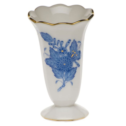 Scalloped Bud Vase