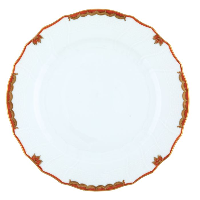 Princess Victoria Rust Dinner Plate