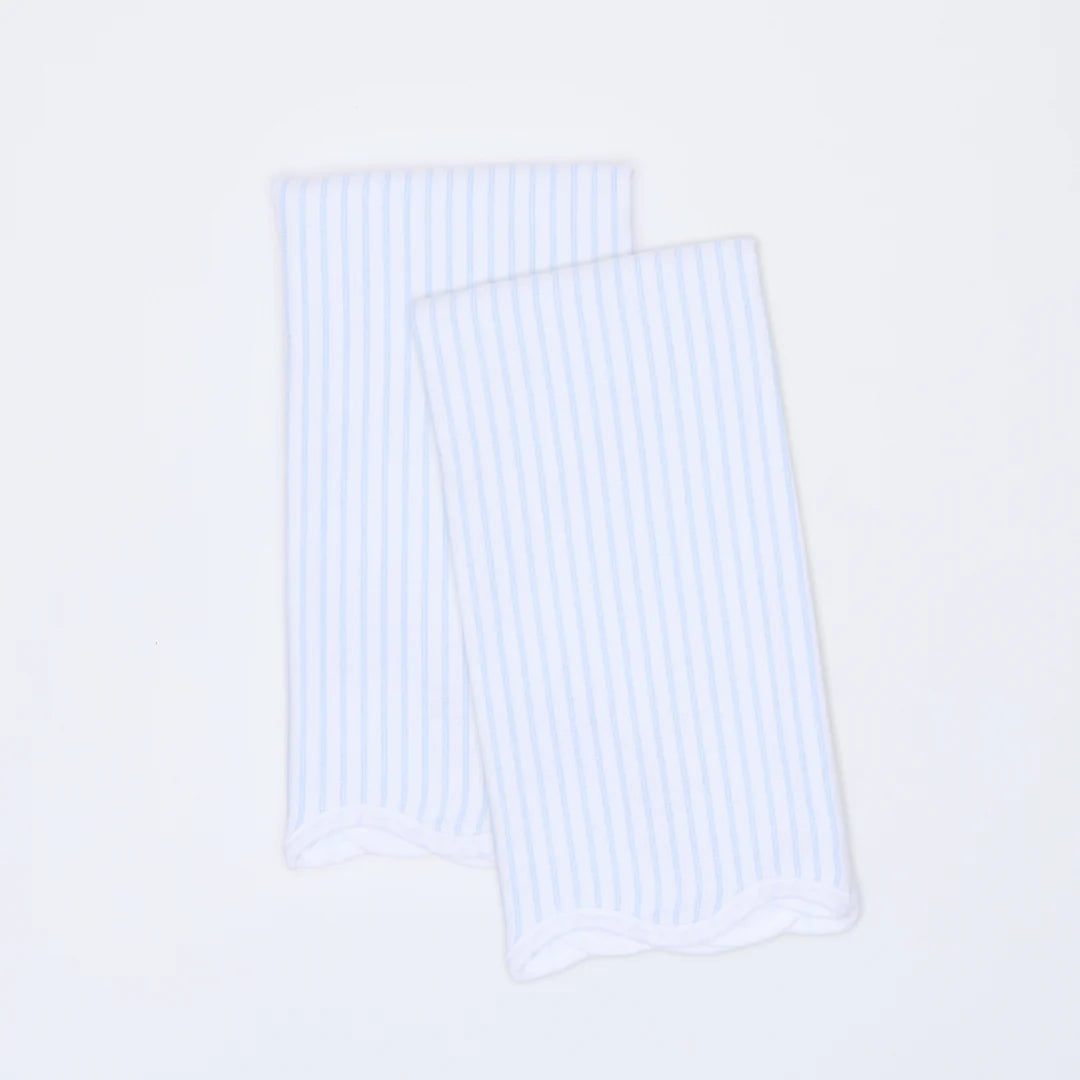 Blue Pinstripe Kitchen Towel