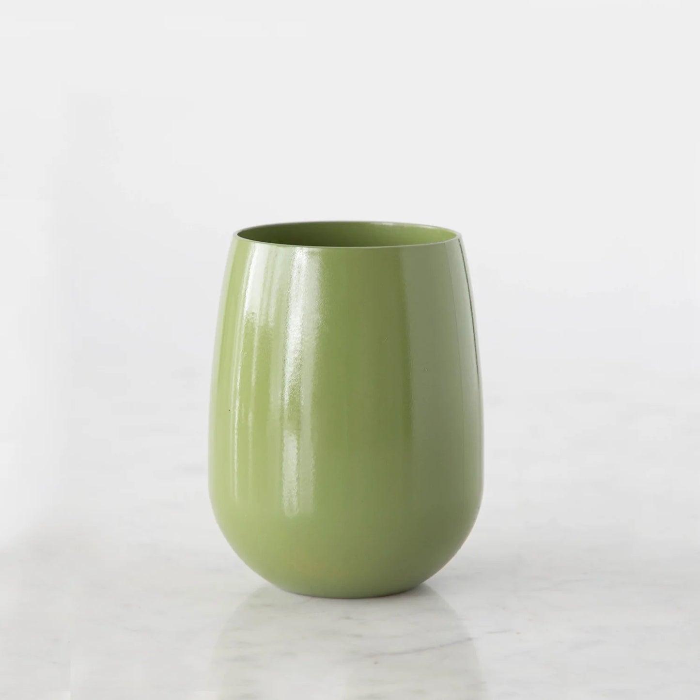 Green Stemless Wine symGlass
