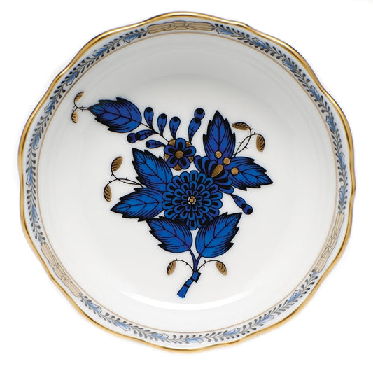 Black Sapphire Mini Scalloped Dish