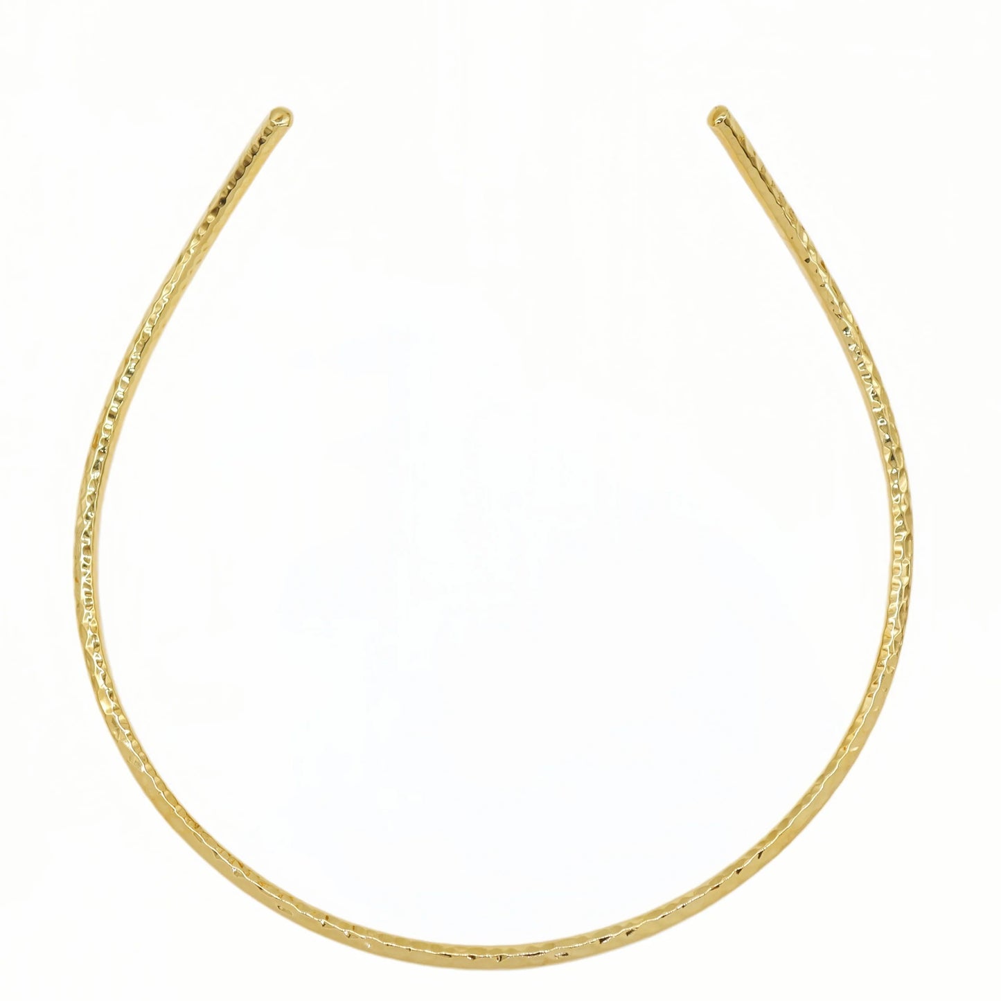 Hammered Cuff Necklace