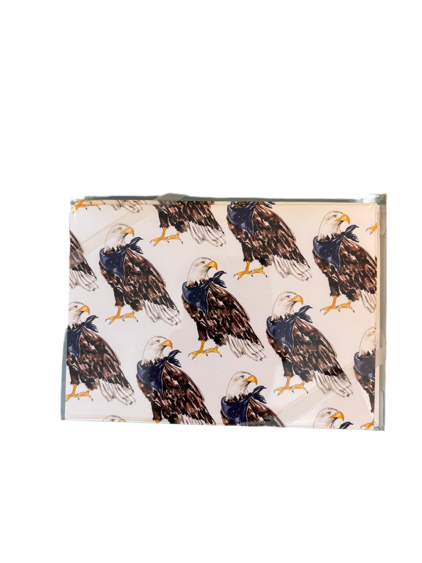 Multi Eagle Note Card Set