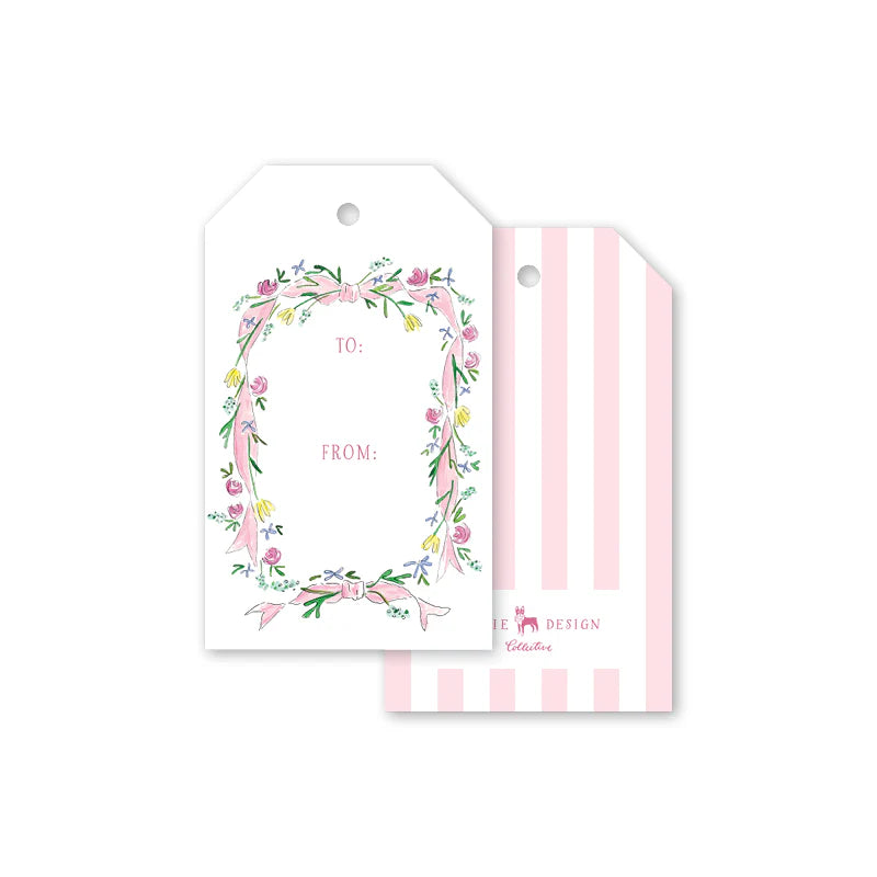 Pink Ribbon Gift Tags