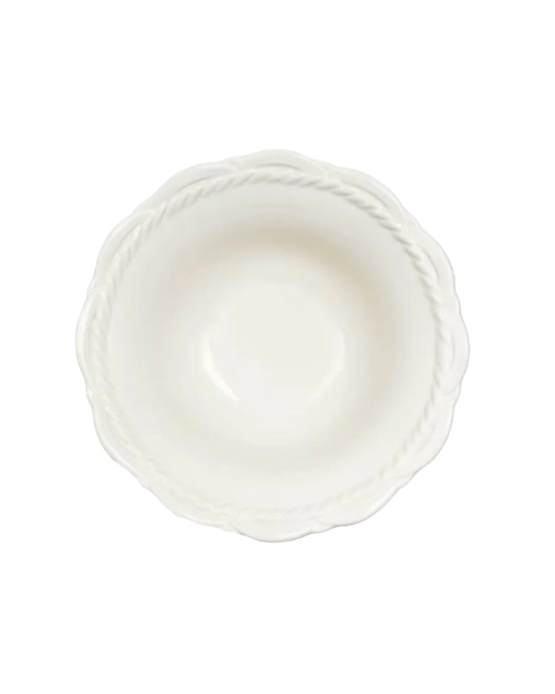 Basket Jubilee Cereal Bowl - English Creme