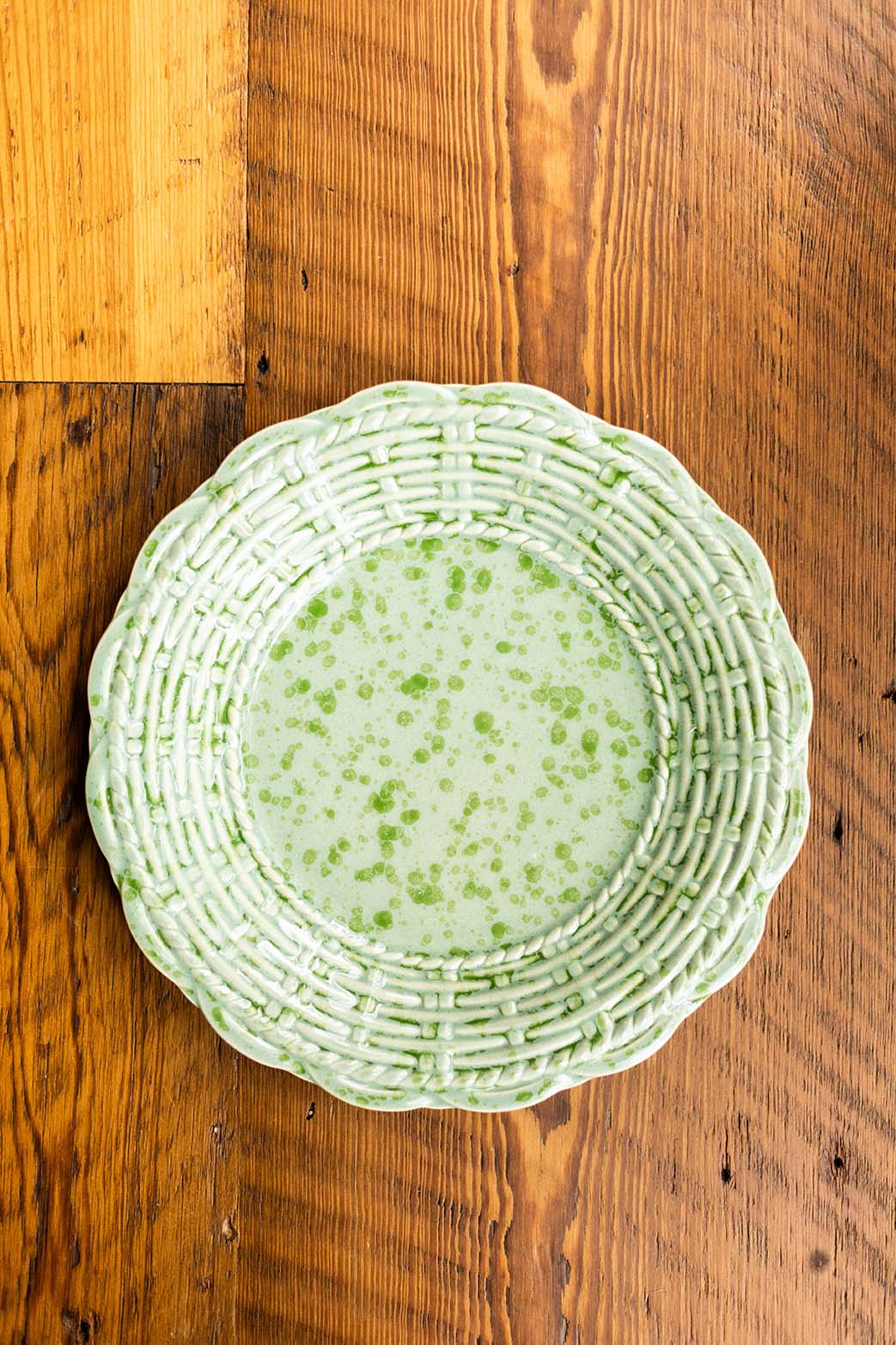Mint Tortoise Salad/Luncheon Plate