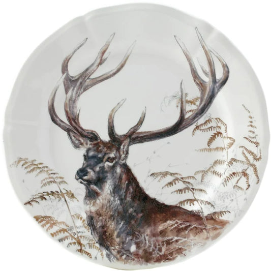 Sologne Stag Dessert Plate