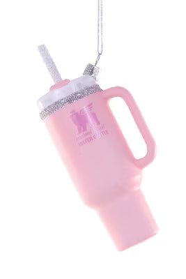 Pink Tumbler Ornament