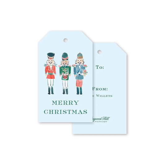 Nutcracker Dreams Soldiers Gift Tags