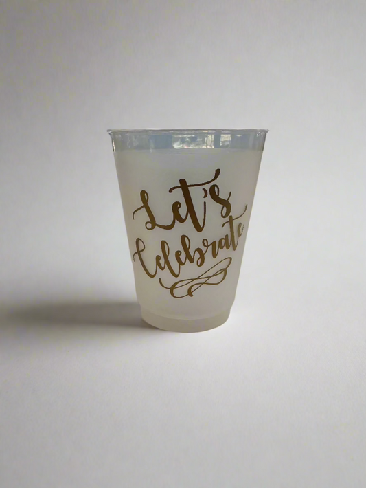 Let's Celebrate Frosted Cups