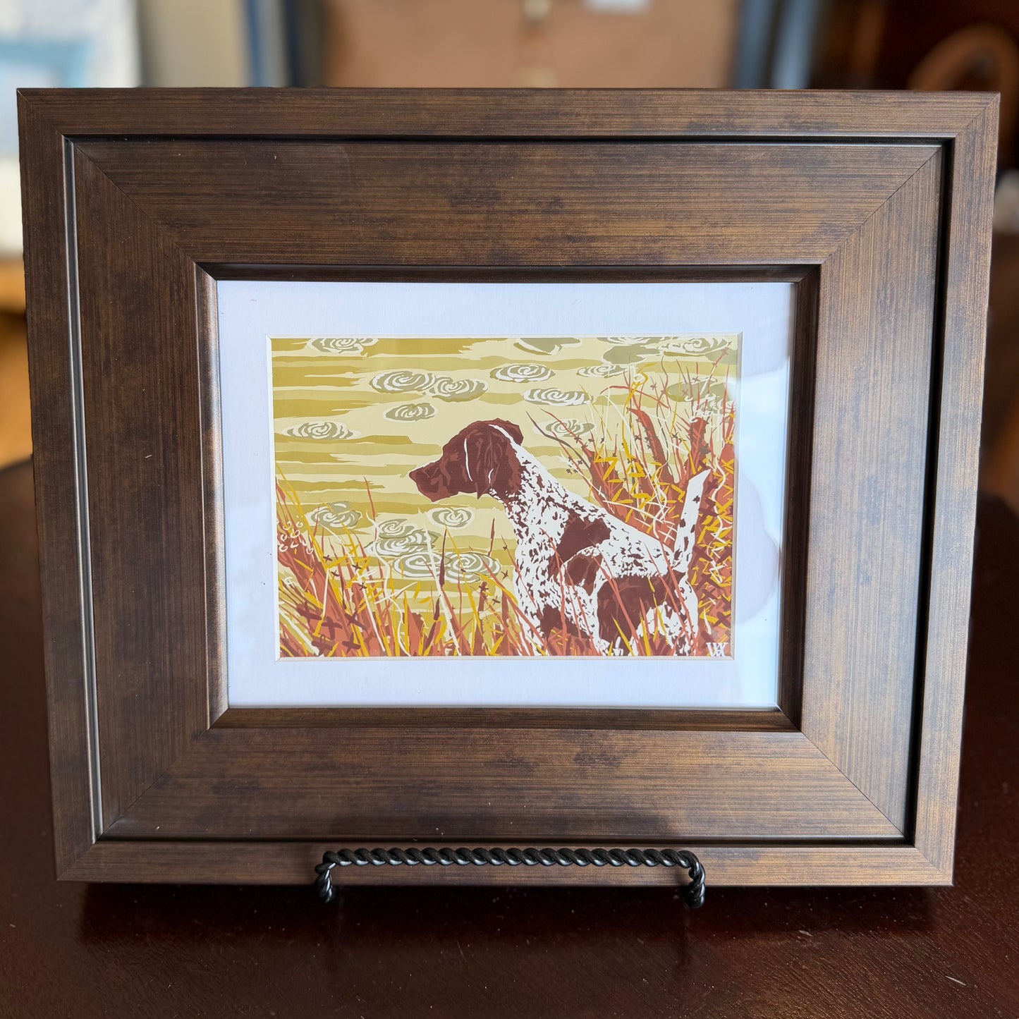 Austin Williams Espresso Frame Print