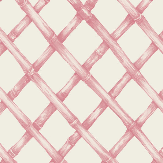 Pink Lattice Cocktail Napkins